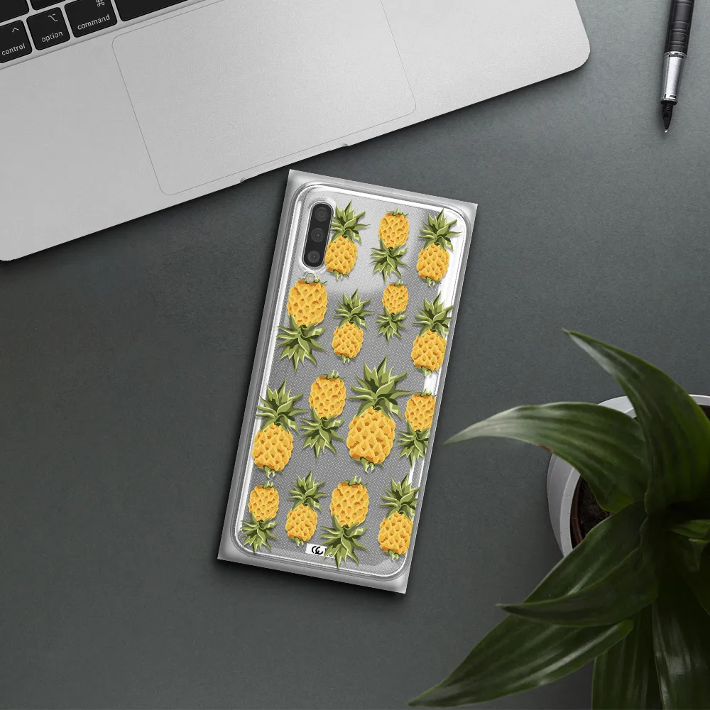 Pineapples Samsung A50S Clear Tpu Case
