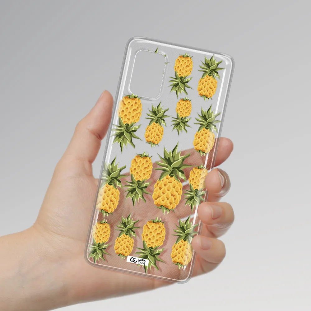 Pineapples Samsung A51 Clear TPU Case
