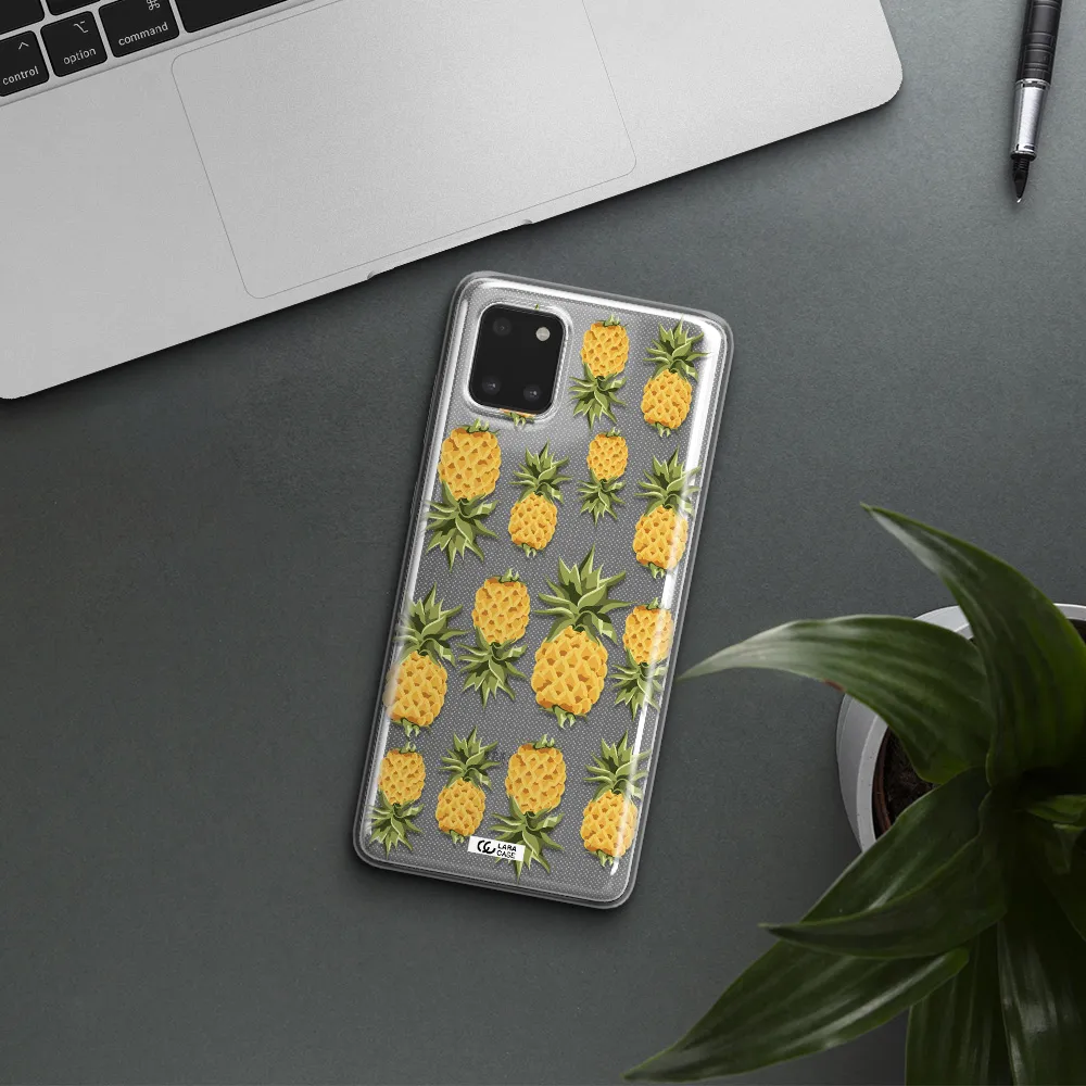 Pineapples Samsung Note 10 Lite Clear TPU Case