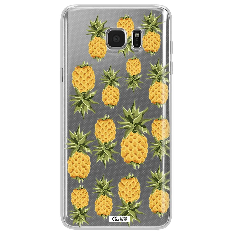 Pineapples Samsung Note 5 Clear TPU Case
