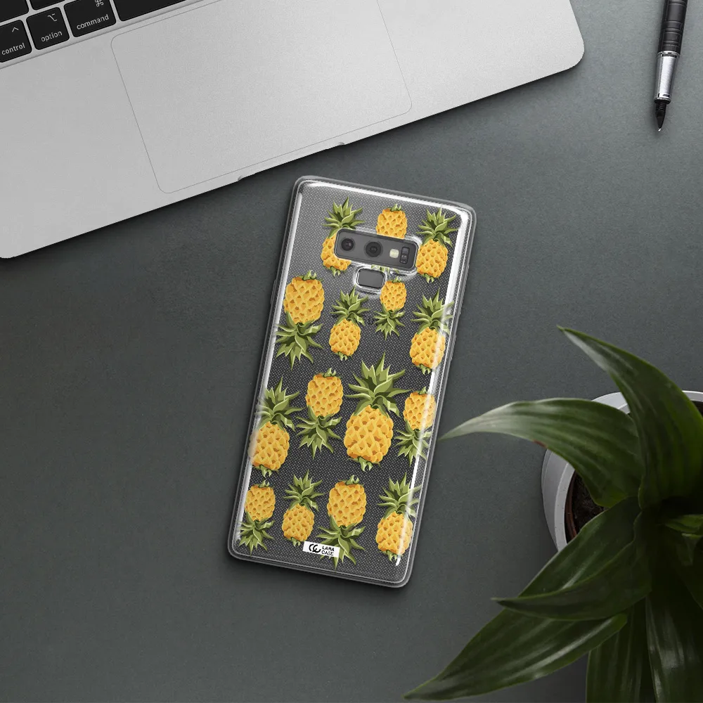 Pineapples Samsung Note 9 Clear TPU Case
