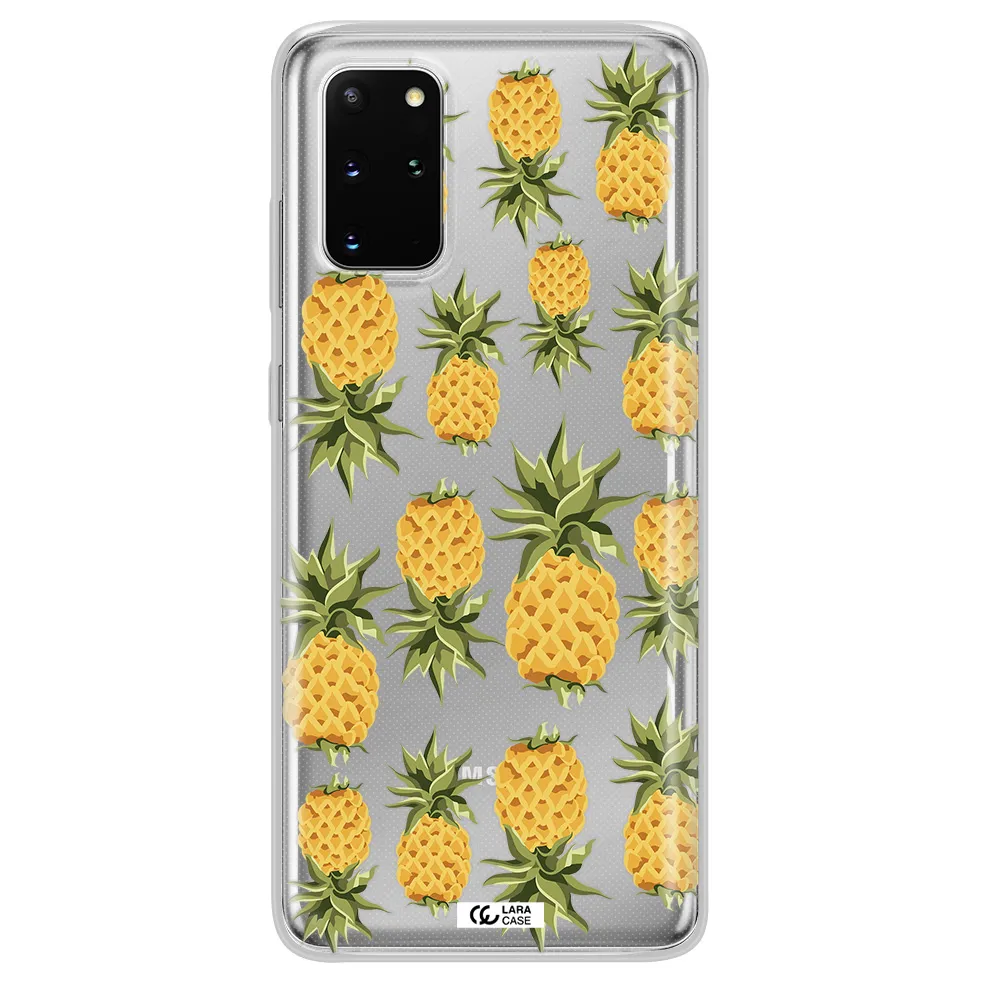 Pineapples Samsung S 20 Plus Clear TPU Case