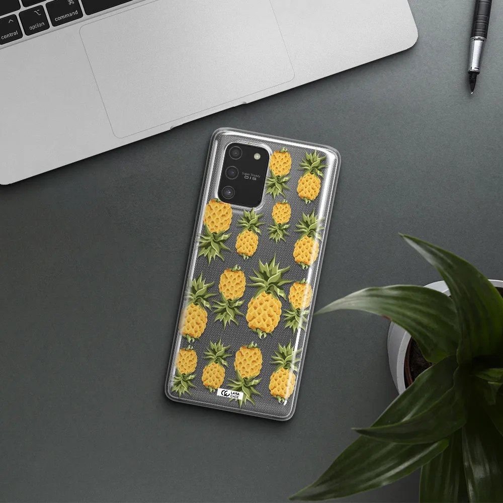 Pineapples Samsung S10 Lite Clear TPU Case