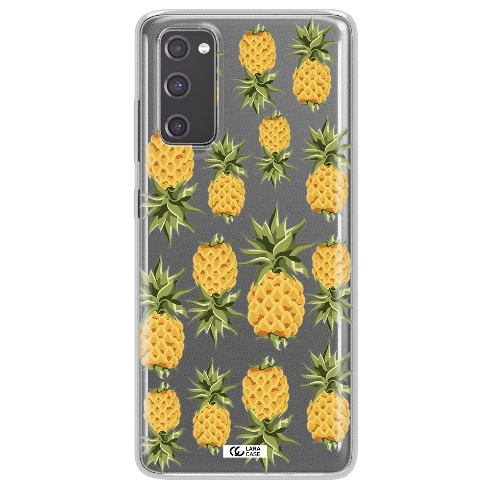 Pineapples Samsung S20 Fe Clear TPU Case