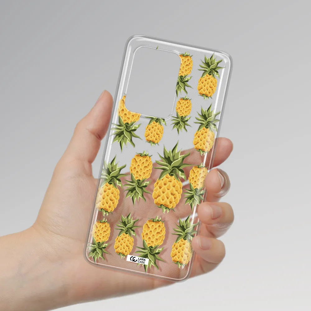 Pineapples Samsung S20 Ultra Clear TPU Case