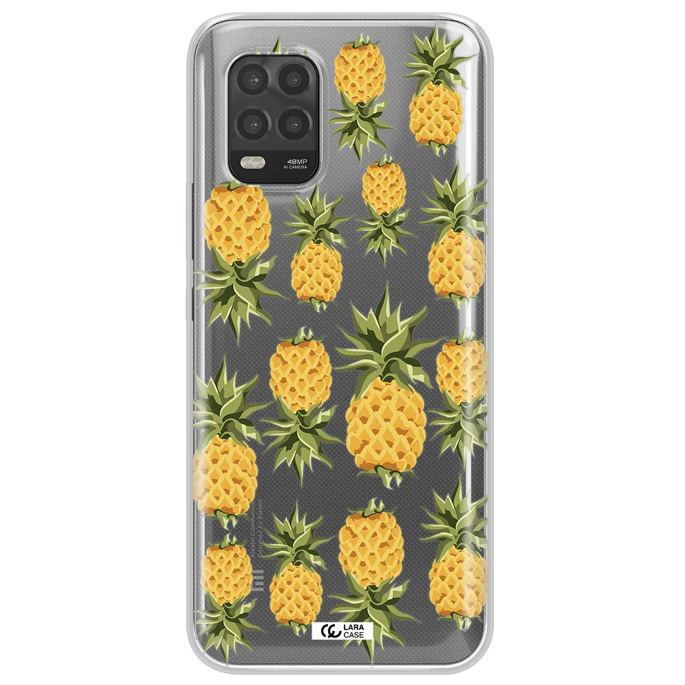 Pineapples Xiaomi Mi 10 Lite Clear TPU Case