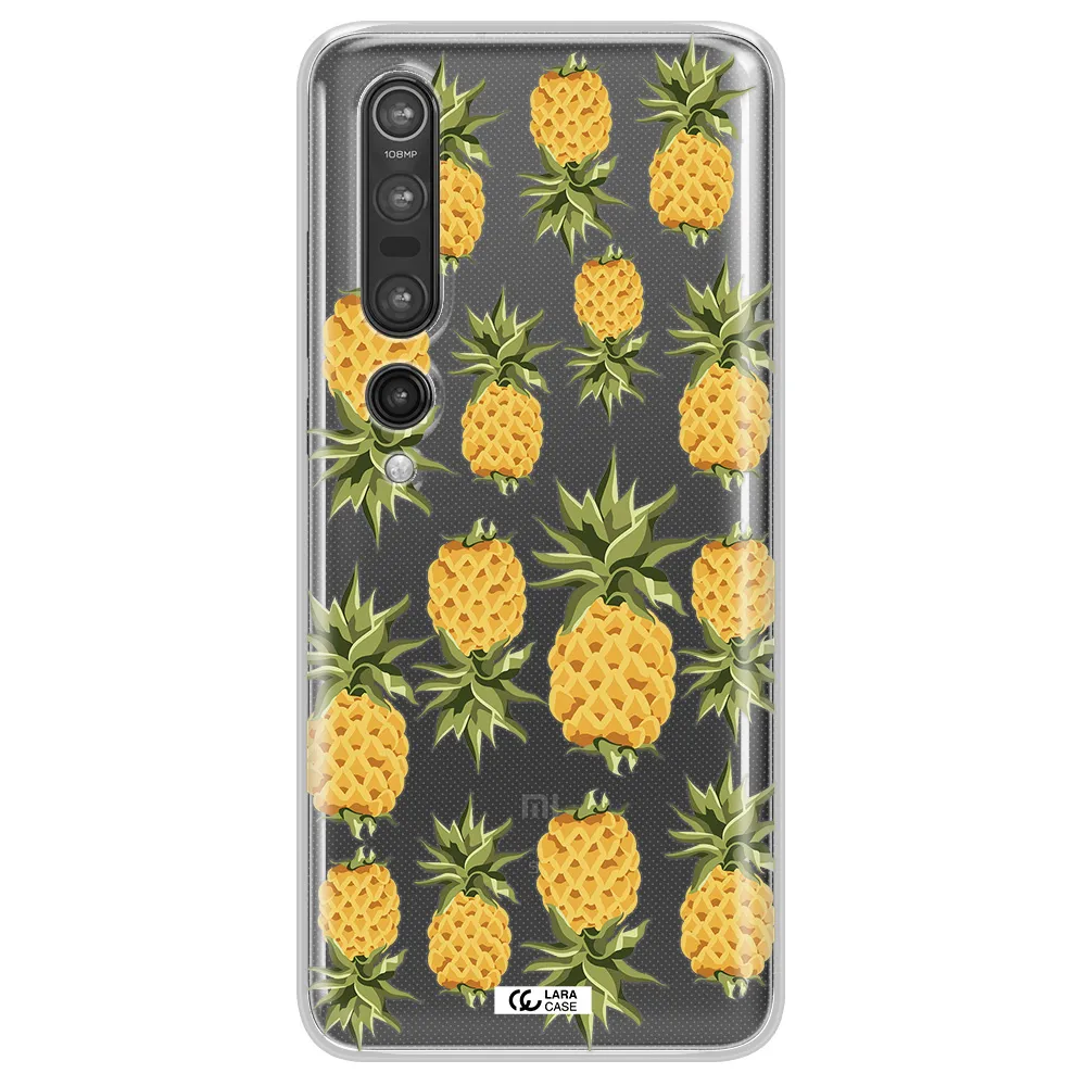 Pineapples Xiaomi Mi 10 Pro Clear TPU Case