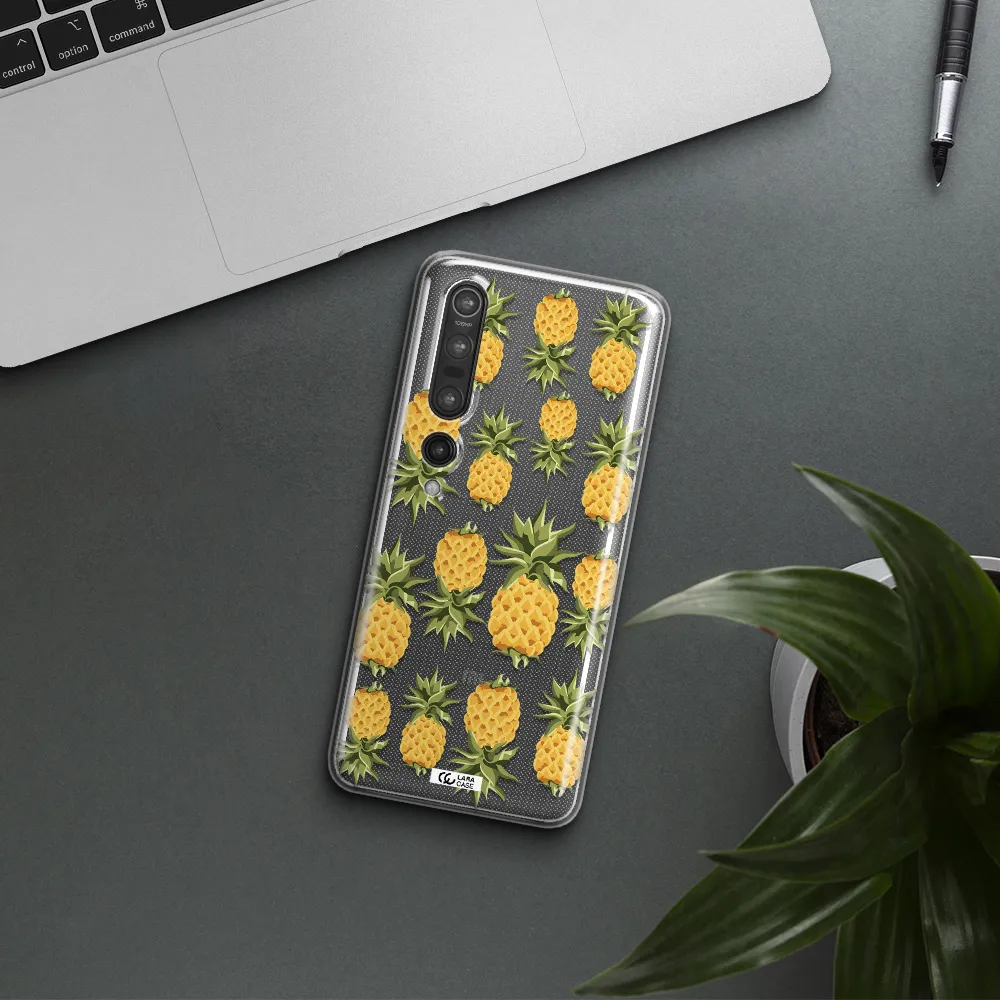 Pineapples Xiaomi Mi 10 Pro Clear TPU Case