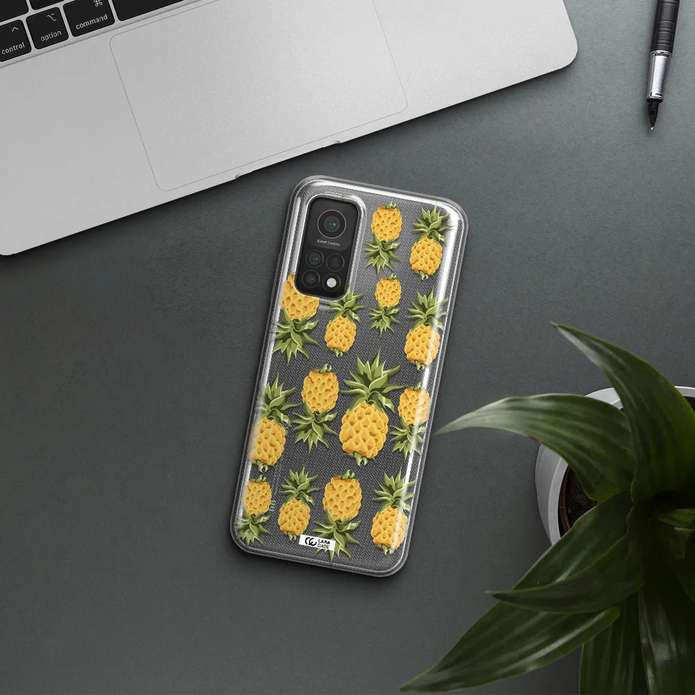 Pineapples Xiaomi Mi 10T Clear TPU Case