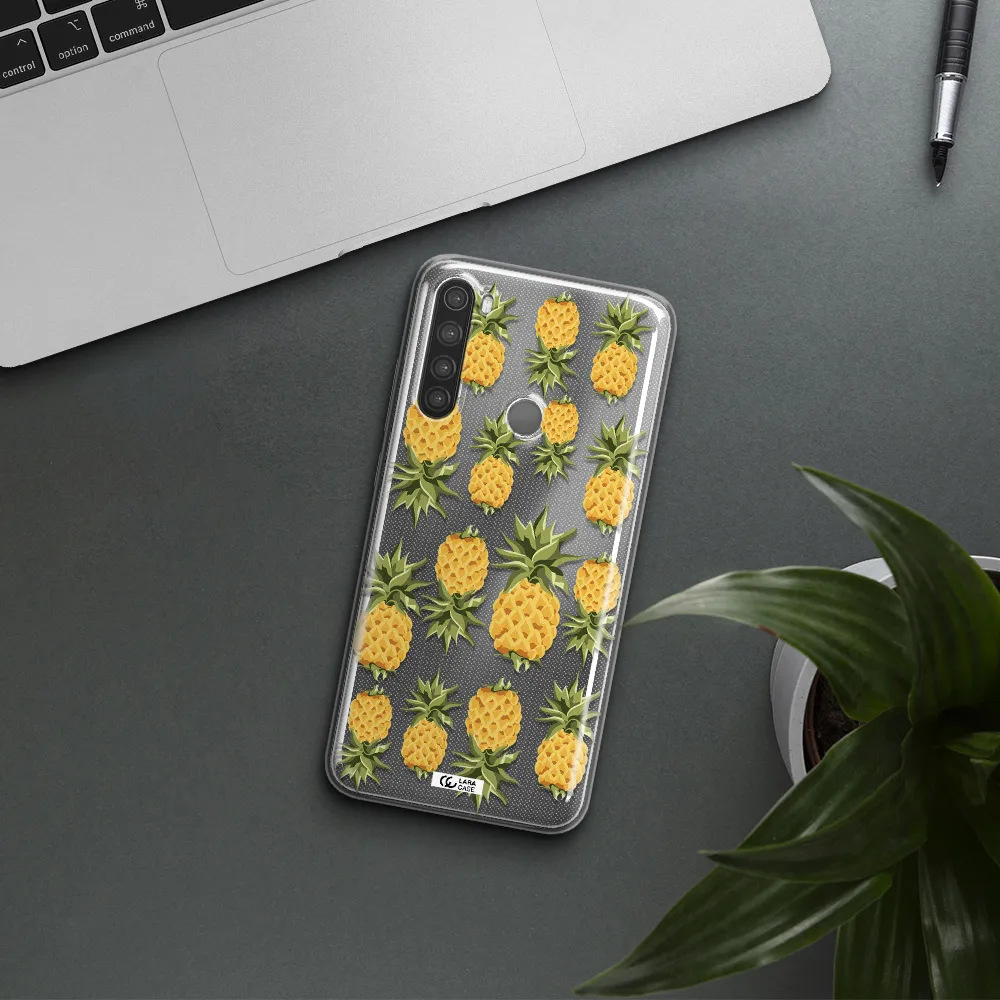 Pineapples Xiaomi Note 8 Clear TPU Case