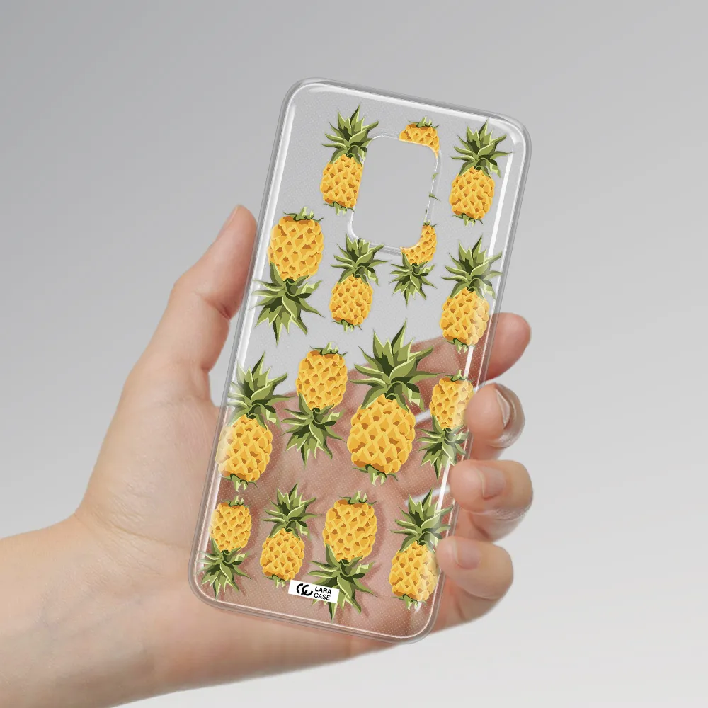 Pineapples Xiaomi Note 9S Clear TPU Case