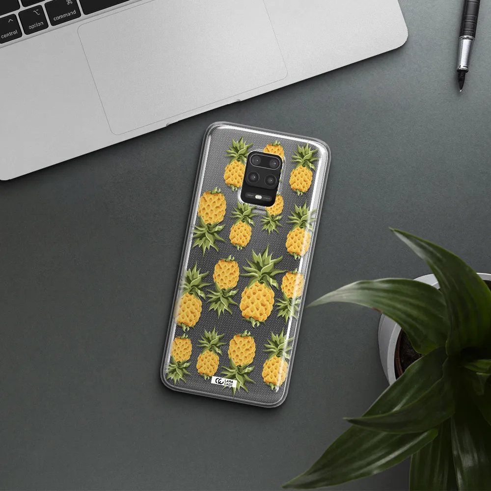Pineapples Xiaomi Note 9S Clear TPU Case