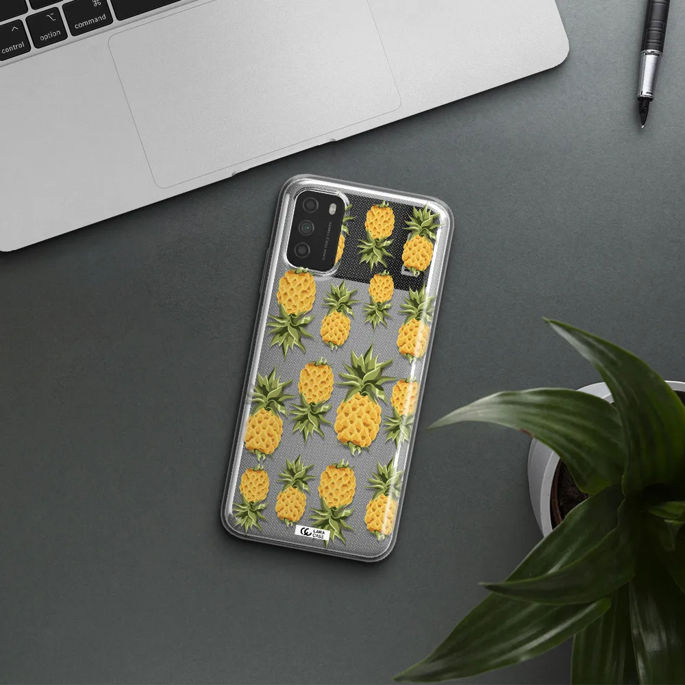 Pineapples Xiaomi Poco M3 Clear TPU Case