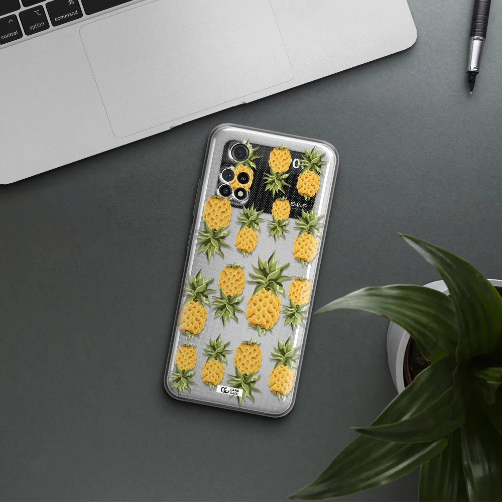 Pineapples Xiaomi Poco M4 Pro 4G Clear Tpu Case
