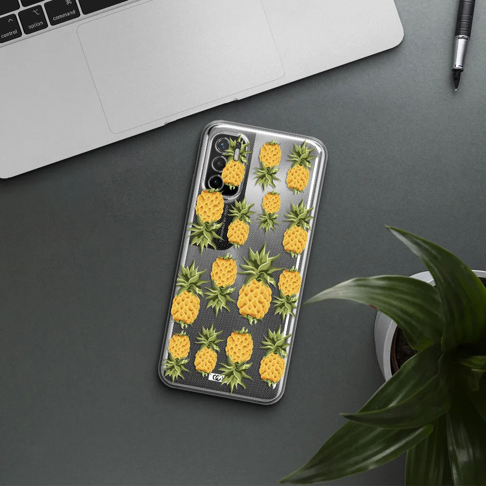 Pineapples Xiaomi Poco M4 Pro 5G Clear Tpu Case