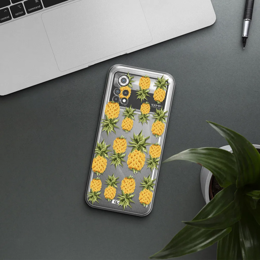 Pineapples Xiaomi Poco X4 Pro Clear TPU Case
