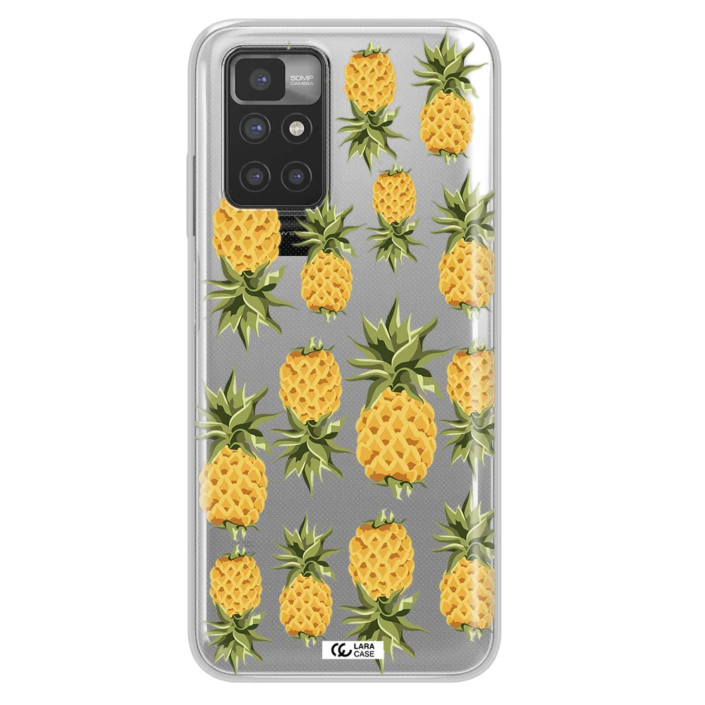 Pineapples Xiaomi Redmi 10 Clear TPU Case