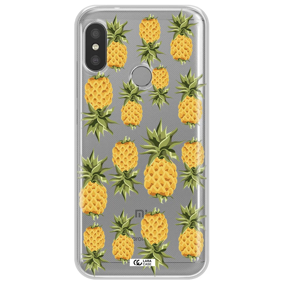 Pineapples Xiaomi Redmi 6 Pro Clear TPU Case