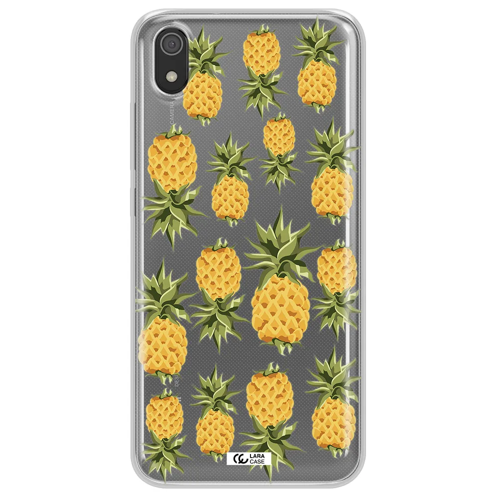 Pineapples Xiaomi Redmi 7A Clear TPU Case