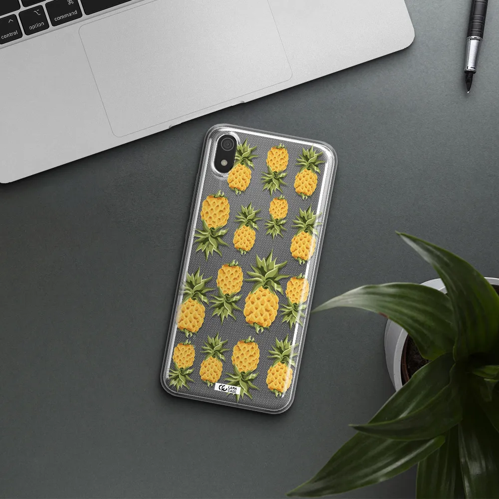 Pineapples Xiaomi Redmi 7A Clear TPU Case