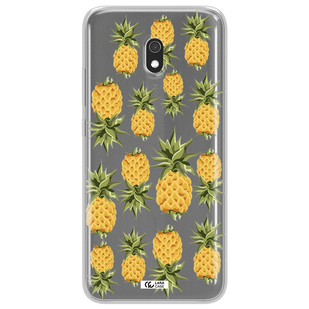 Pineapples Xiaomi Redmi 8A Clear TPU Case