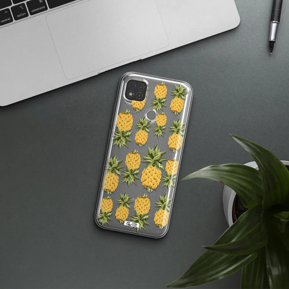 Pineapples Xiaomi Redmi 9C Clear TPU Case