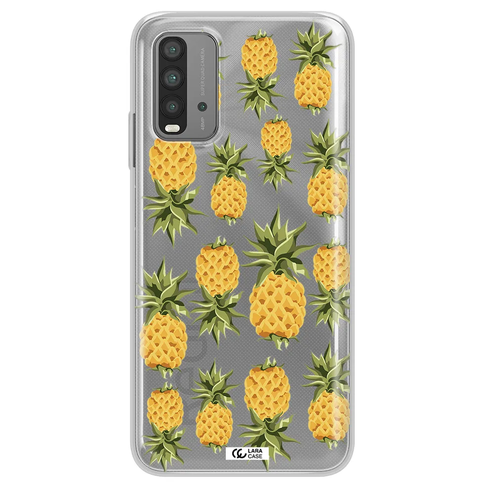 Pineapples Xiaomi Redmi 9T Clear TPU Case