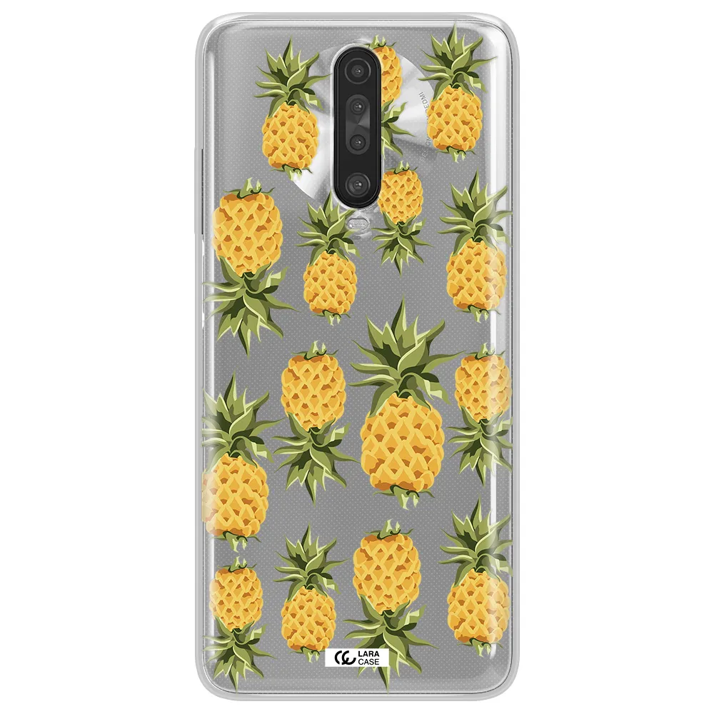 Pineapples Xiaomi Redmi K30 Clear TPU Case