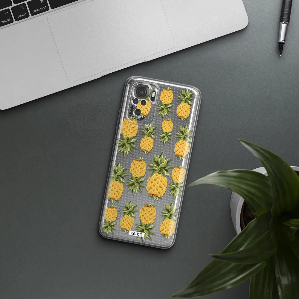 Pineapples Xiaomi Redmi Note 10S Clear Tpu Case