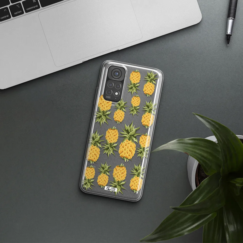 Pineapples Xiaomi Redmi Note 11 Clear TPU Case