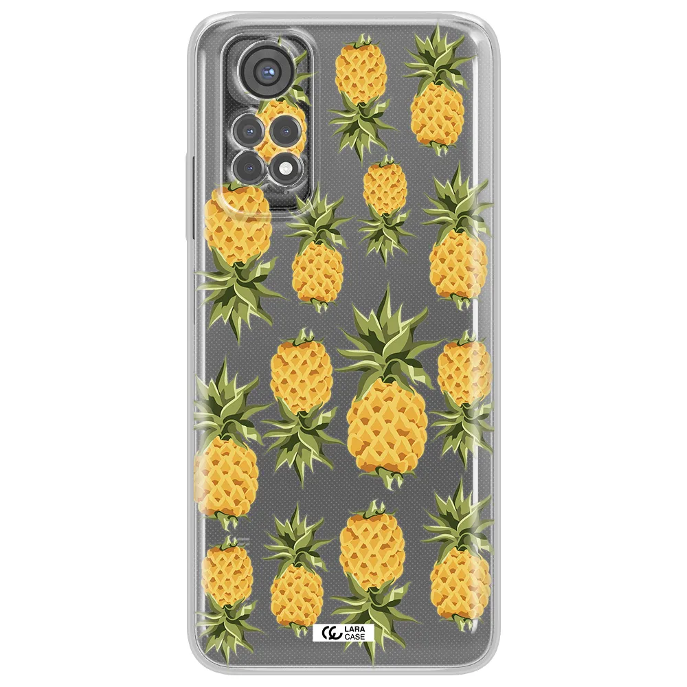 Pineapples Xiaomi Redmi Note 11S Clear Tpu Case