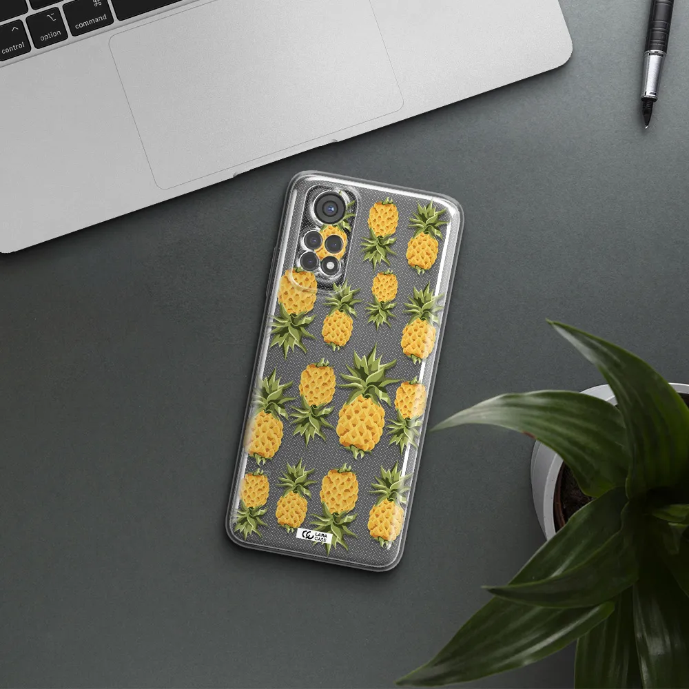 Pineapples Xiaomi Redmi Note 11S Clear Tpu Case