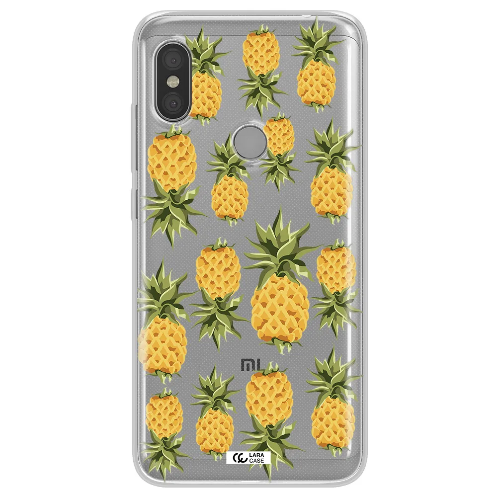 Pineapples Xiaomi Redmi Note 6 Pro Clear TPU Case
