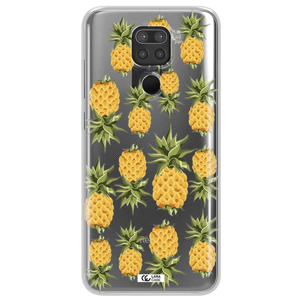 Pineapples Xiaomi Redmi Note 9 Clear TPU Case