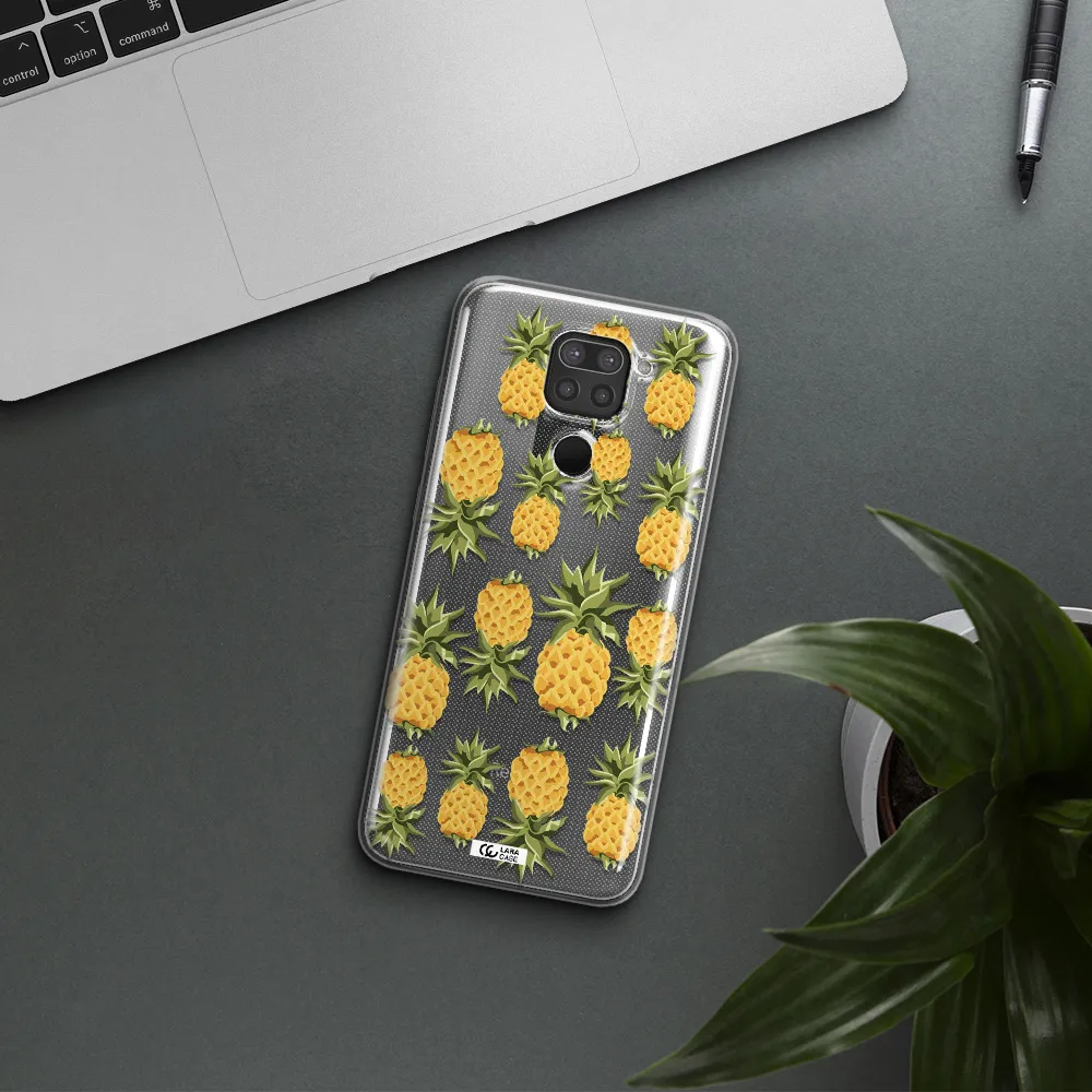 Pineapples Xiaomi Redmi Note 9 Clear TPU Case