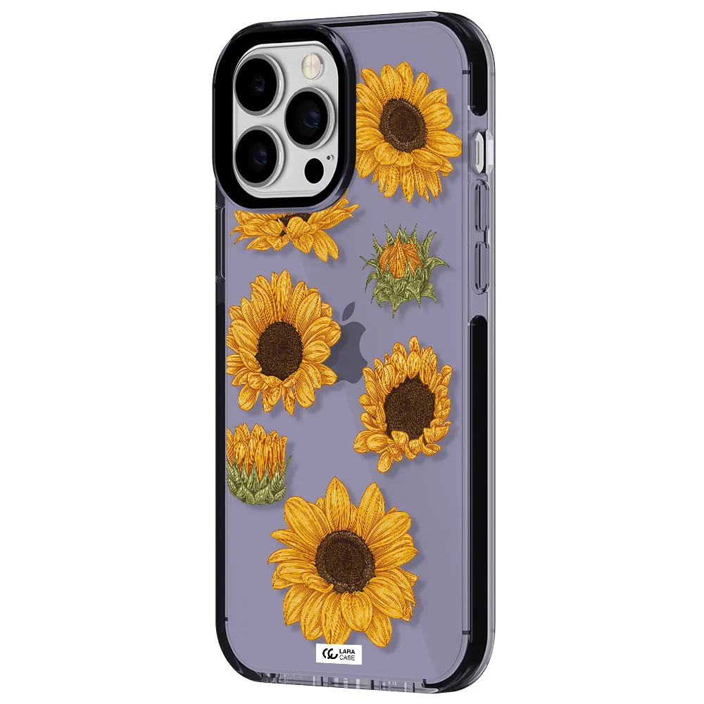 Sunflower Apple iPhone 13 Pro Max impact Lilac Case