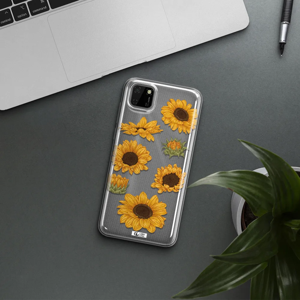 Sunflower Huawei Honor 9S Clear TPU Case