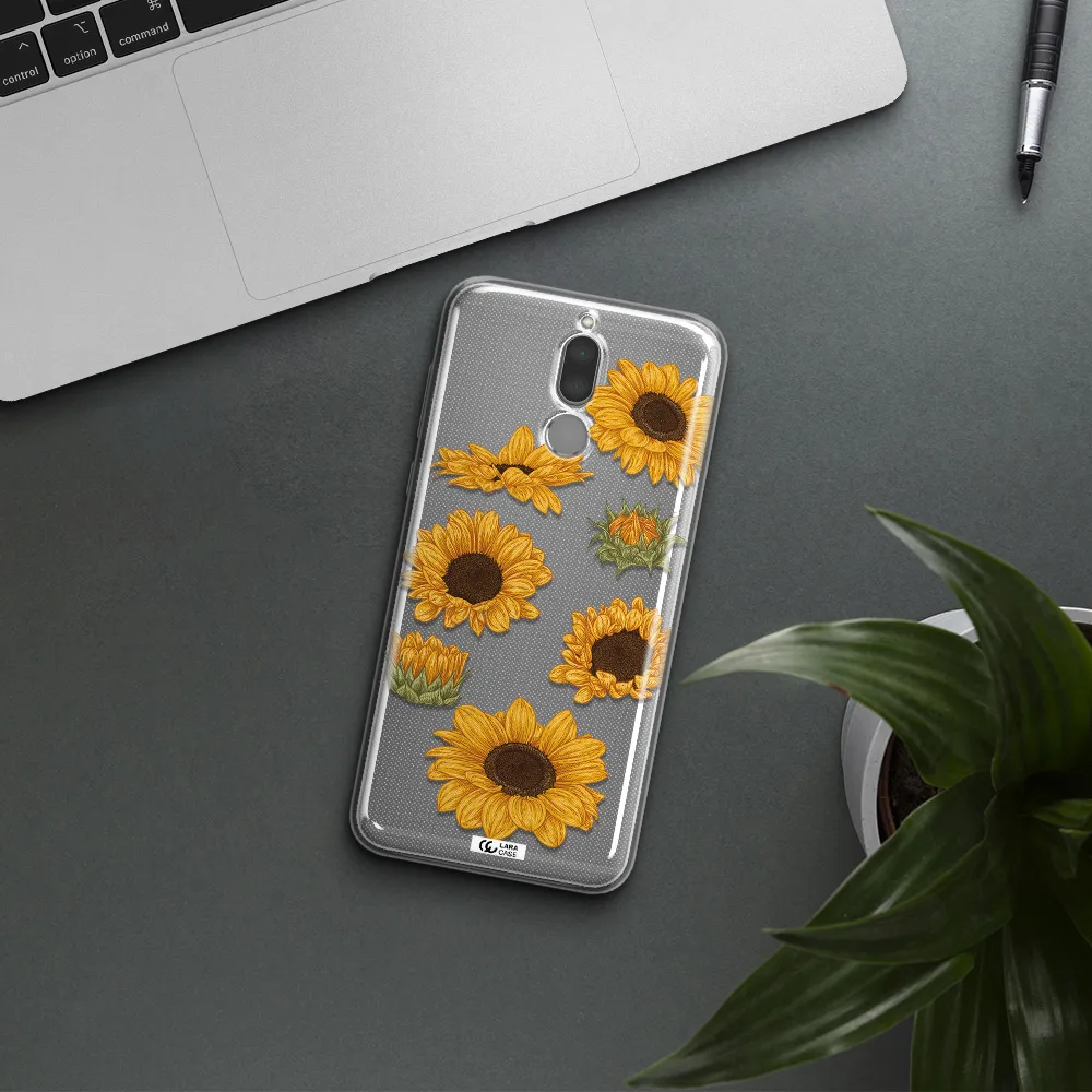 Sunflower Huawei Mate 10 Lite Clear TPU Case