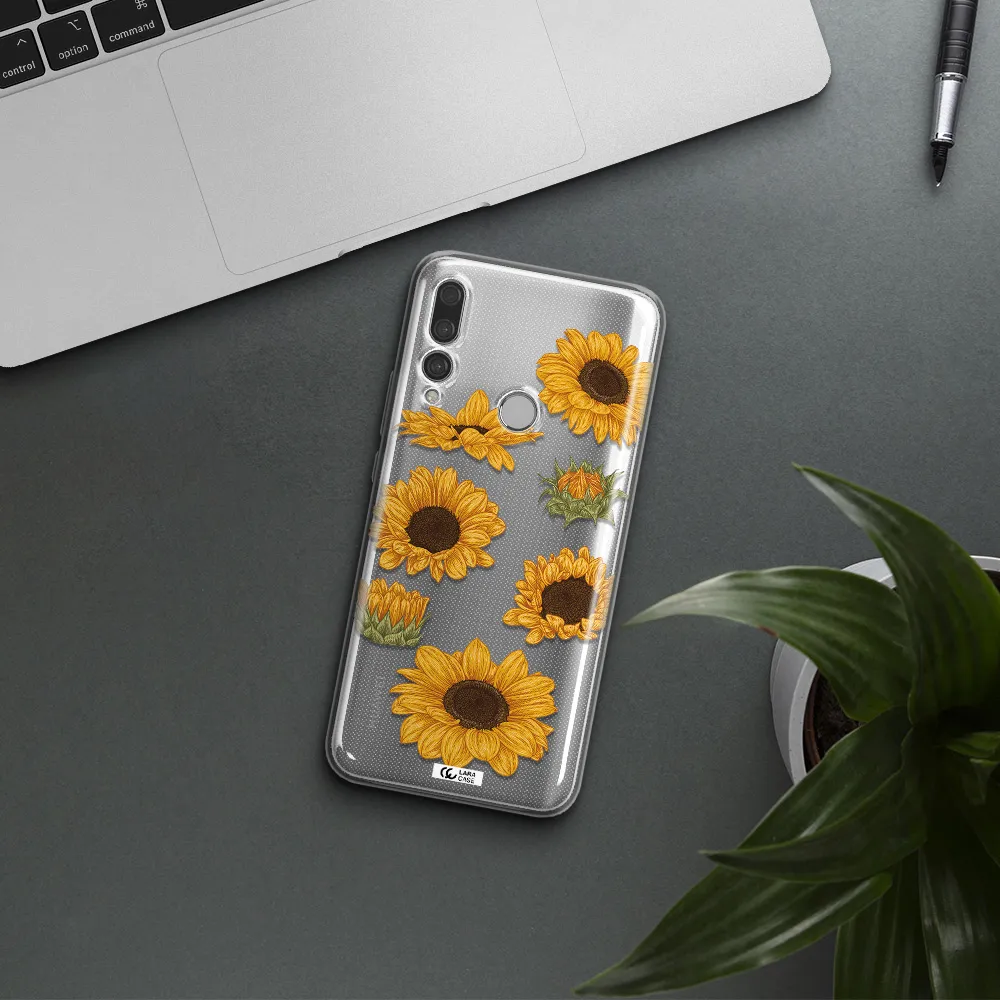Sunflower Huawei Y9 Prime 2019 Clear TPU Case