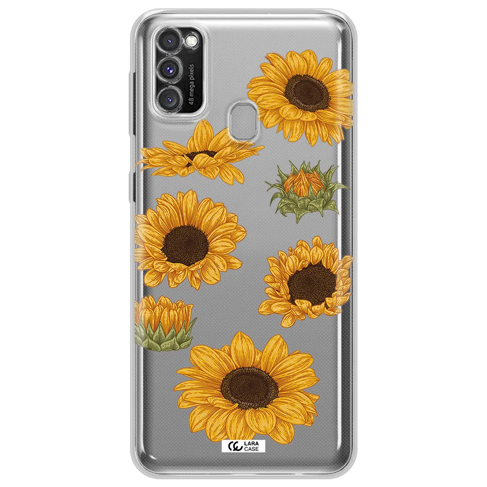 Sunflower Samsung M30S Clear TPU Case