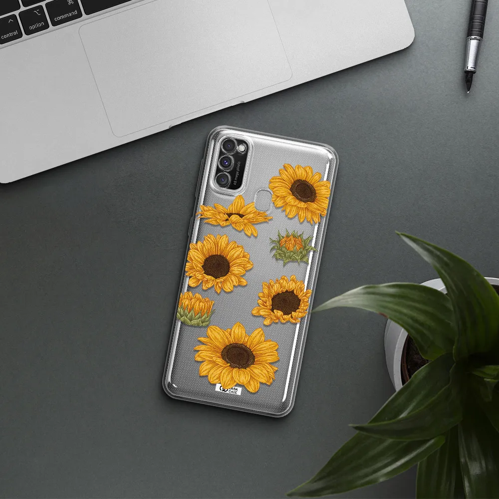 Sunflower Samsung M30S Clear TPU Case