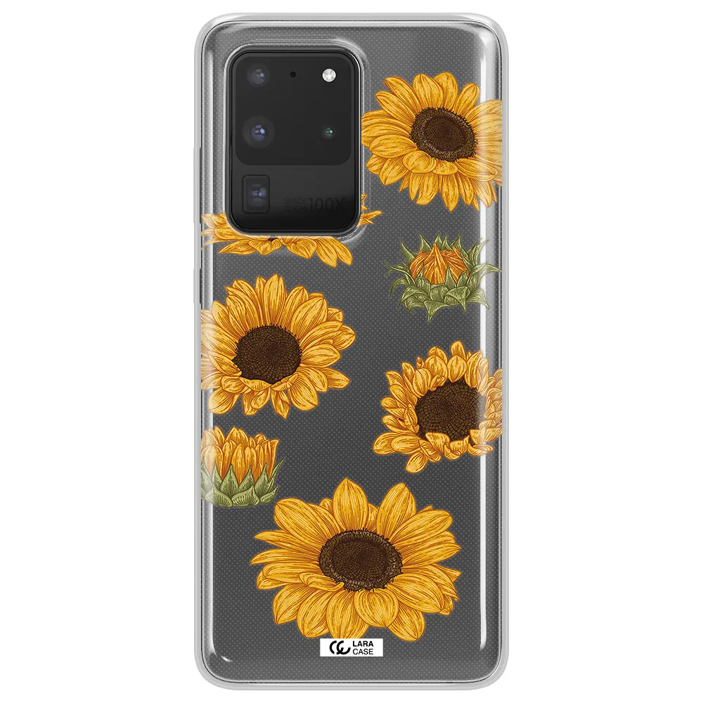 Sunflower Samsung S20 Ultra Clear TPU Case