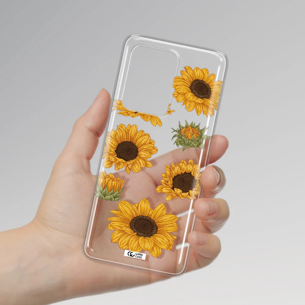 Sunflower Samsung S20 Ultra Clear TPU Case