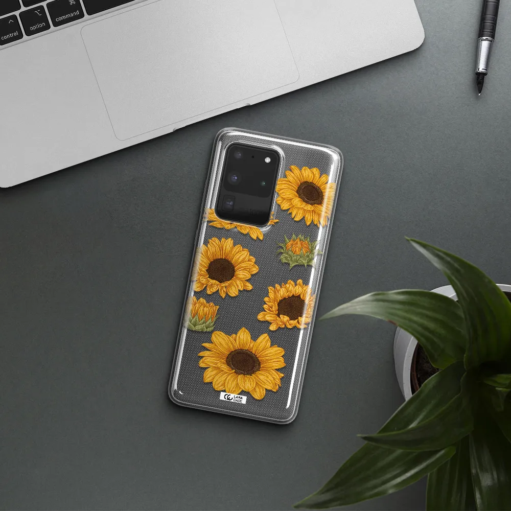Sunflower Samsung S20 Ultra Clear TPU Case