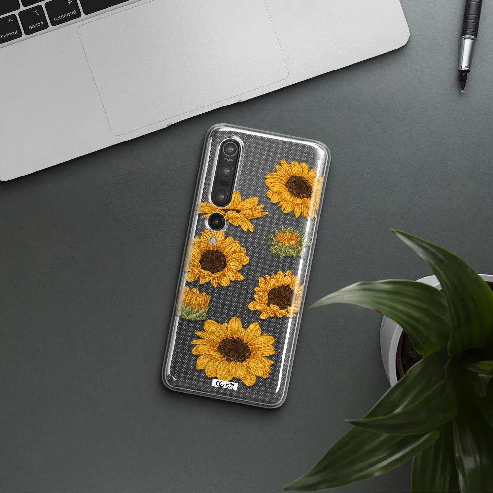 Sunflower Xiaomi Mi 10 Pro Clear TPU Case