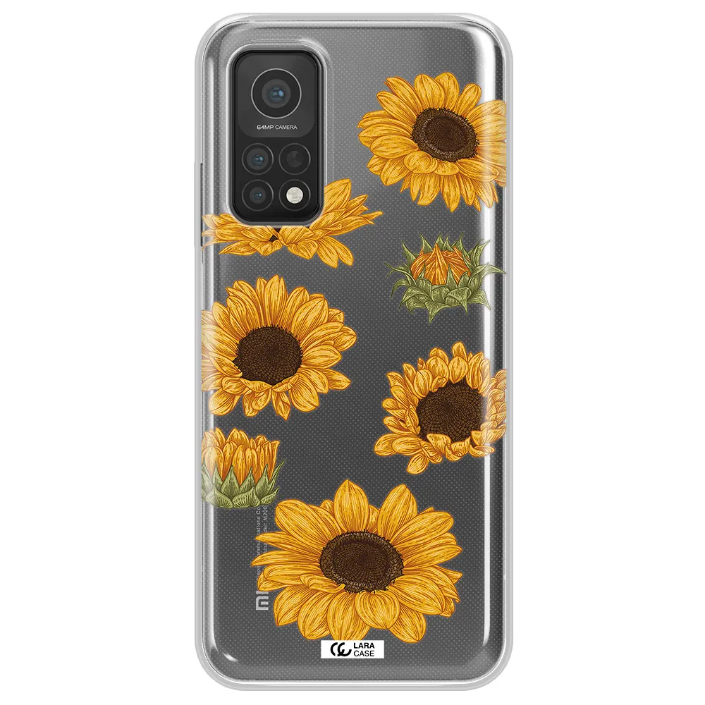 Sunflower Xiaomi Mi 10T Clear TPU Case