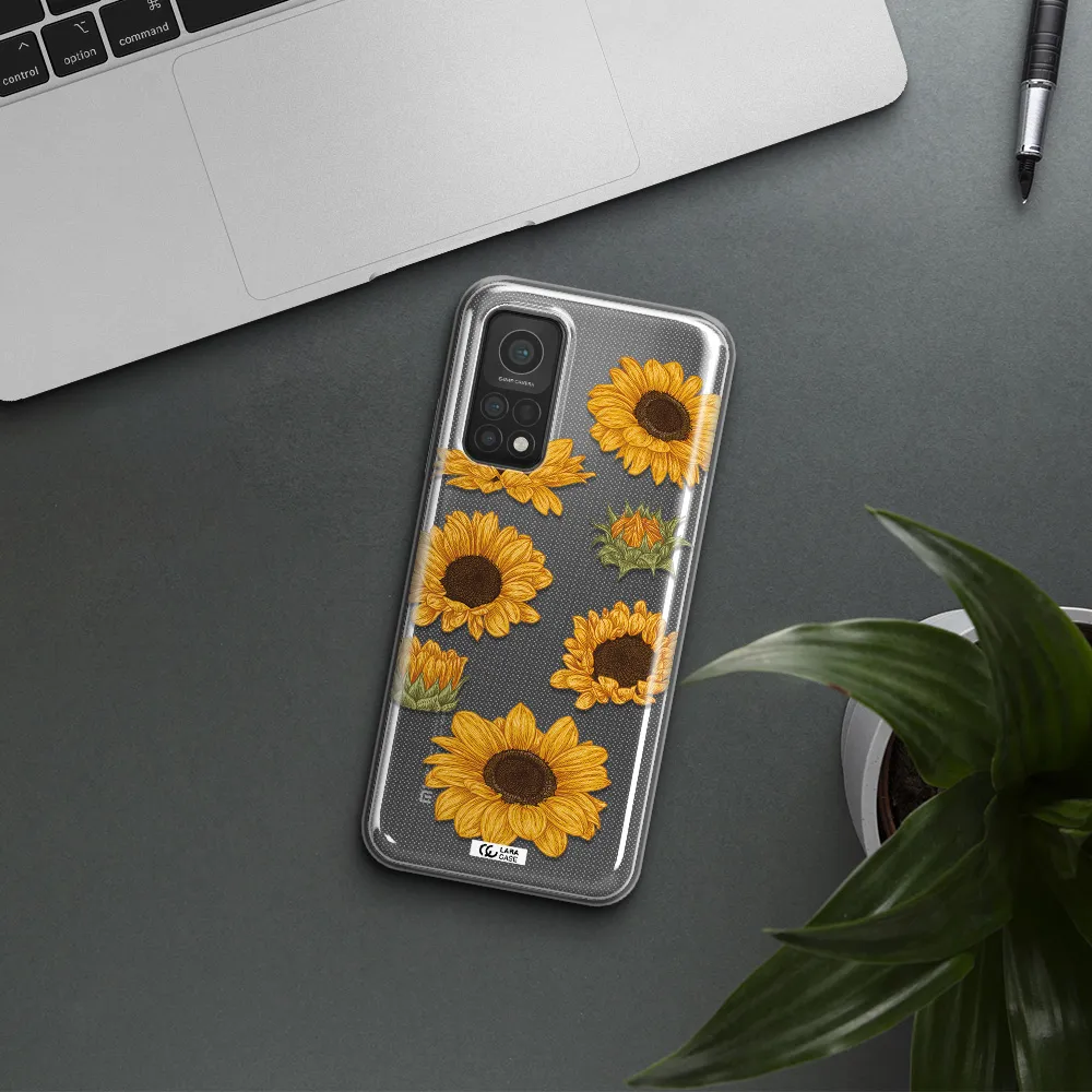 Sunflower Xiaomi Mi 10T Clear TPU Case