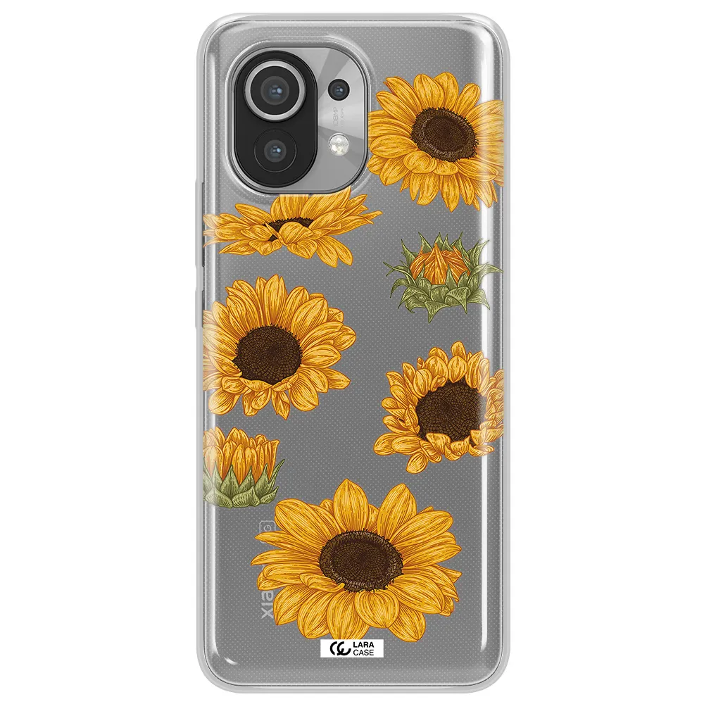 Sunflower Xiaomi Mi 11 Clear TPU Case