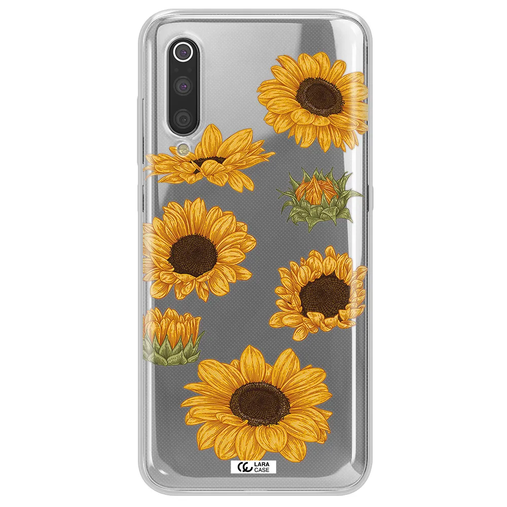 Sunflower Xiaomi Mi 9 Clear TPU Case