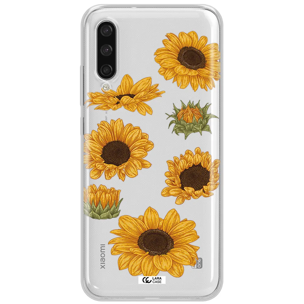 Sunflower Xiaomi Mi A3 Clear Tpu Case